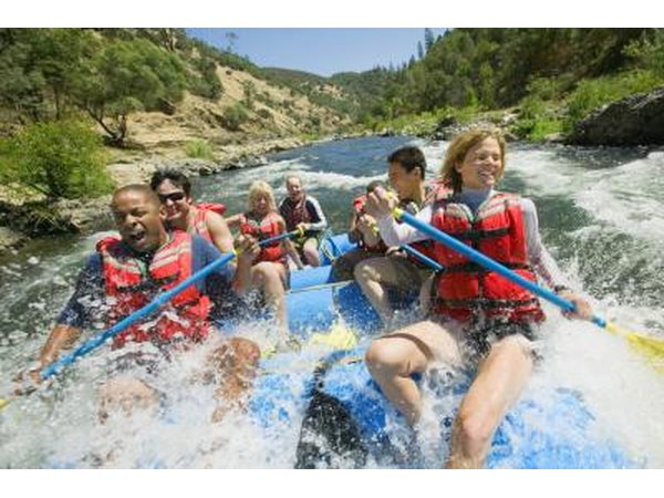 white water rafting