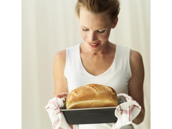 Fresh-baked bread