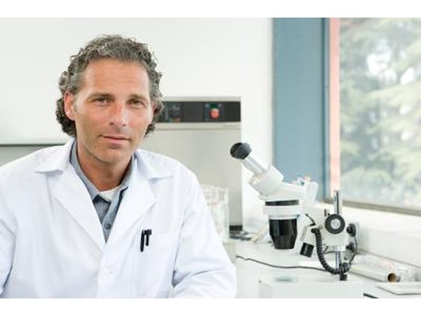 Portrait of a lab technician