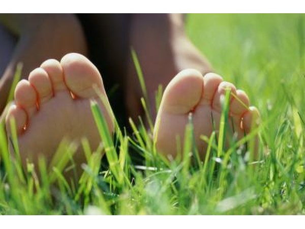 Sweaty feet are largely due to genetics.