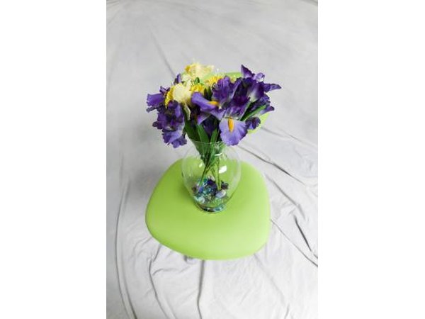 Iris are thought to represent faith, hope and wisdom.