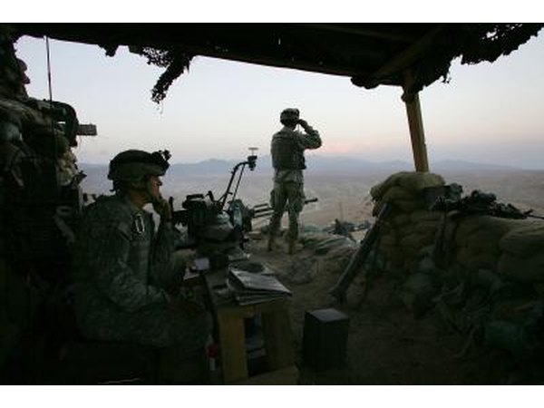Army soldiers in Afghanistan
