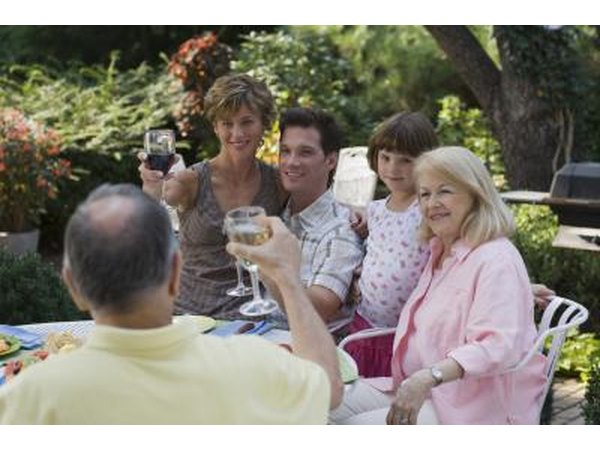 Toast to the baby's future