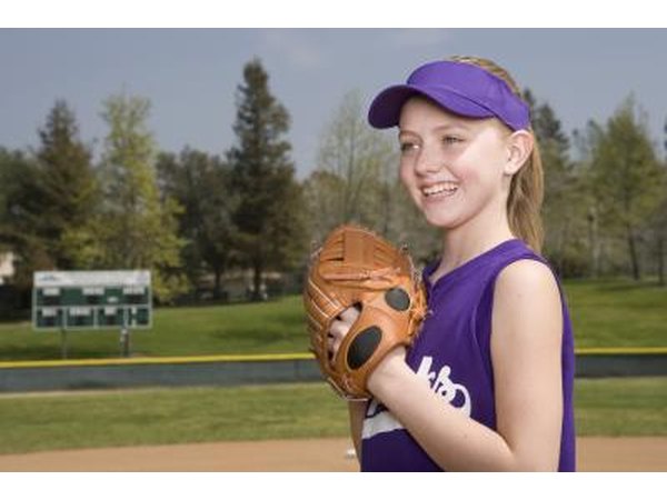 Fastpitch softball is played similarly to baseball.