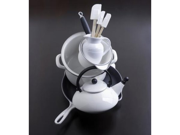 White cookware
