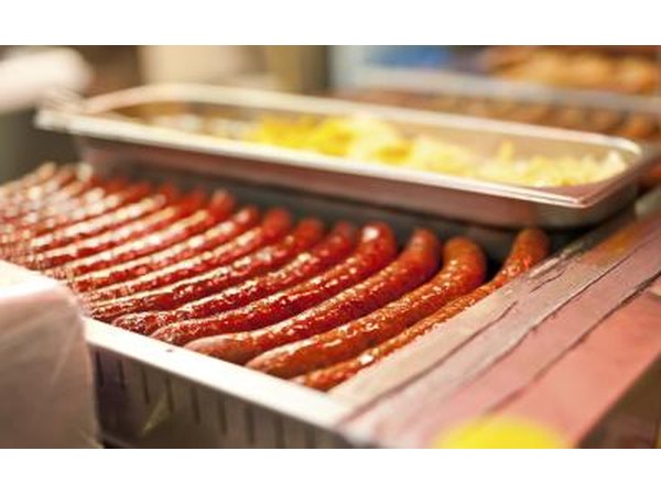 Hot dogs can be easily lodged in a childs throat.