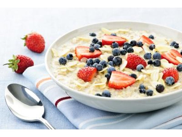 Oatmeal with fruit