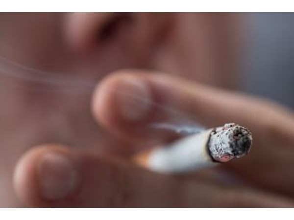 Smoking causes more wrinkles.