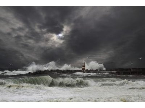 A looming storm.