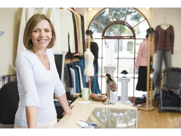 A high school diploma is usually required to work as a sales clerk.