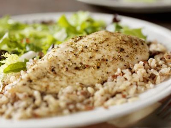 Brown rice is a good food to eat.