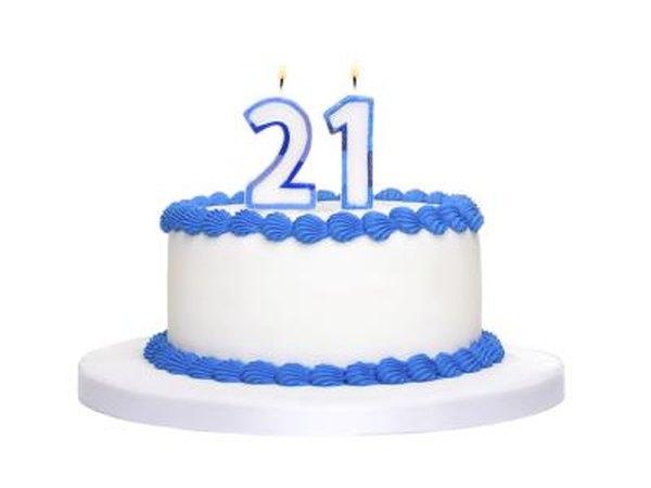The number 21.