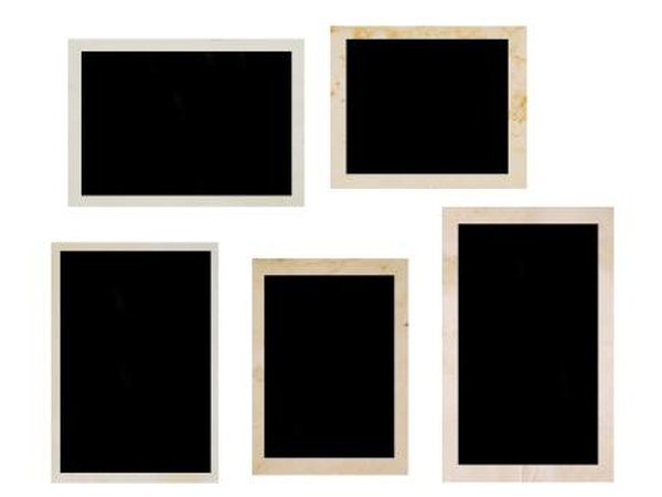 Picture frames.