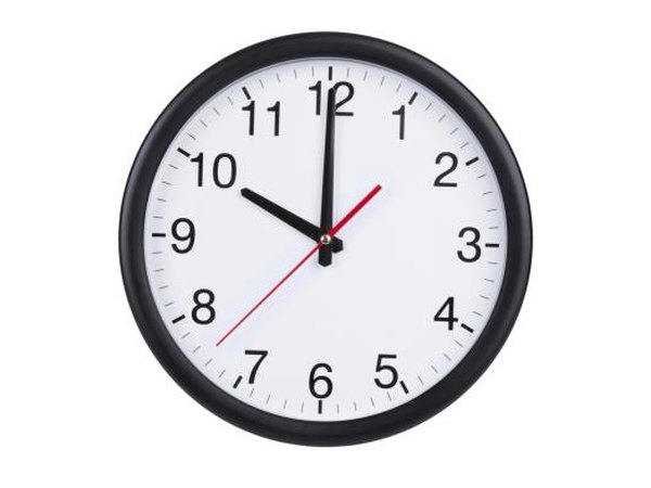 10 minute rule.