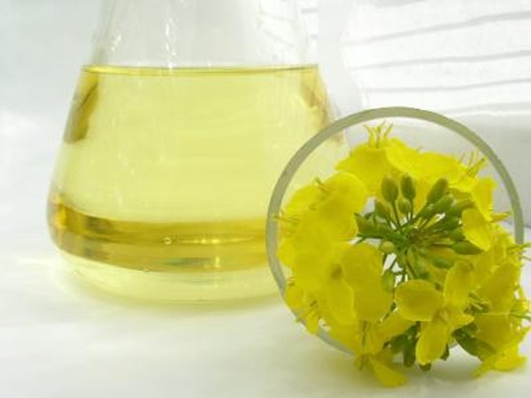 Canola oil and flowers.