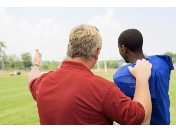 A coach is someone who teaches their players about the game and how to apply the lessons being learned to life in general.