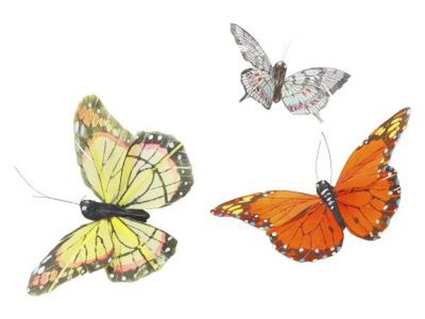 Create a butterfly almost as unique as a real one using recycled magazine pages.
