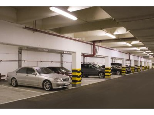 Indoor parking garage