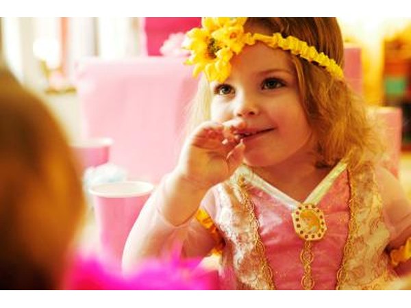 girl dressed as princess