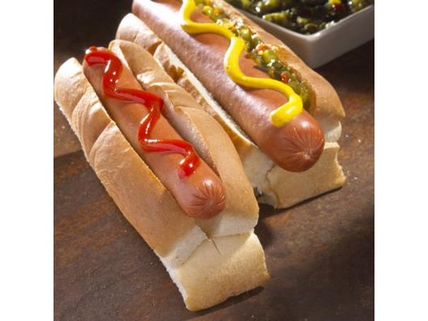 Hot dogs are very high in tyramine.