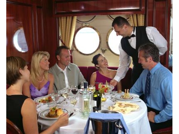 Try the specialty restaurants on board