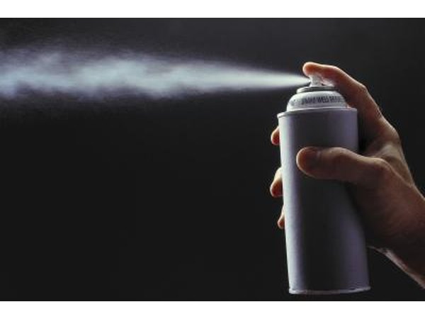 The smell of bug spray may also indicate its age.