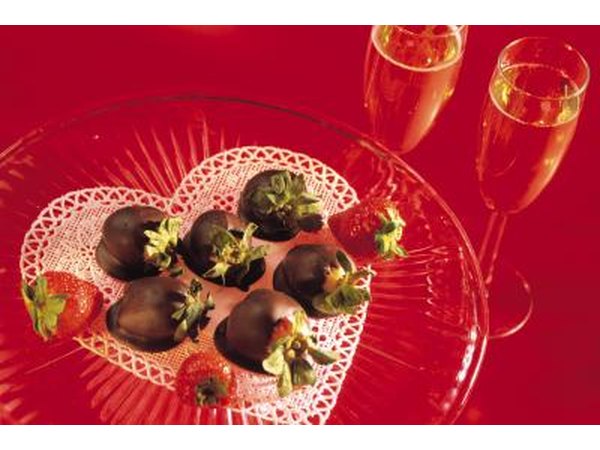 Paper doilies can add a classy touch.