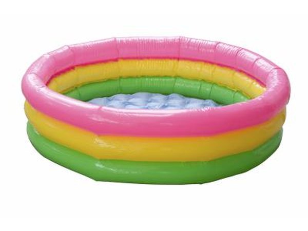 Wading pool for duck pond game.