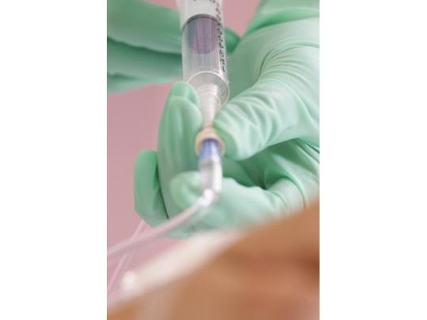 Injection into IV