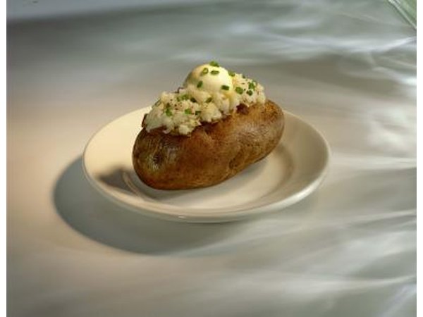 Classic toppings include sour cream and chives.