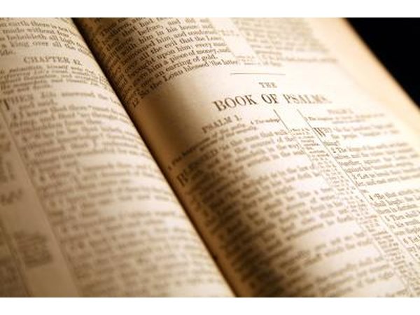 Open Bible.