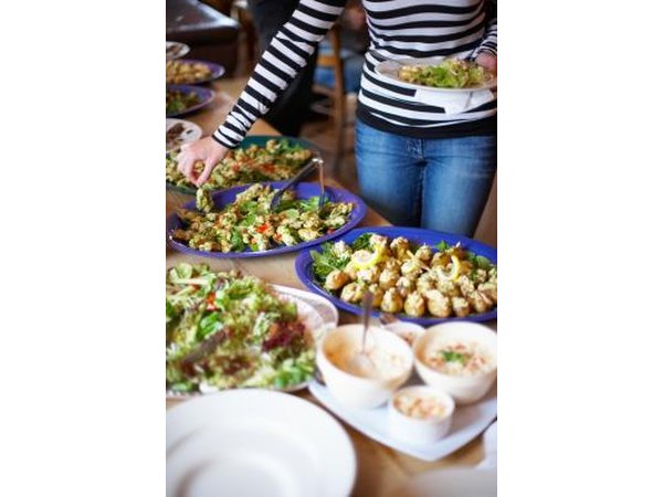 Beware of buffets that lead to overeating.