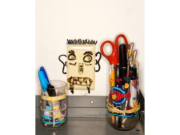 Supplies should be kept handy and separate from other types of crafts.