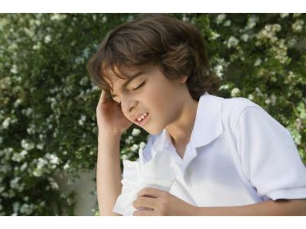 Allergic reactions can occur anywhere in the body.