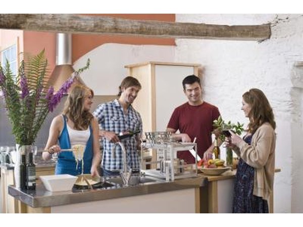 Outdoor appliances provide convenient kitchen ammenities.