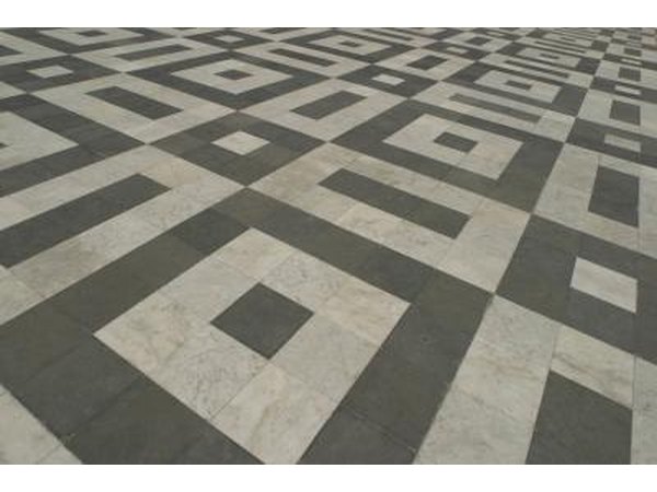 Complex patterns can result from combining a variety of sizes of squares and rectangles.