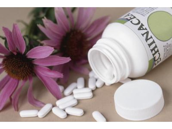 Echinacea contains many anti-inflammatory properties.