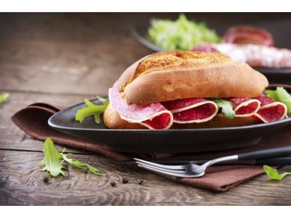 Sodium nitrate is found in many processed meats.