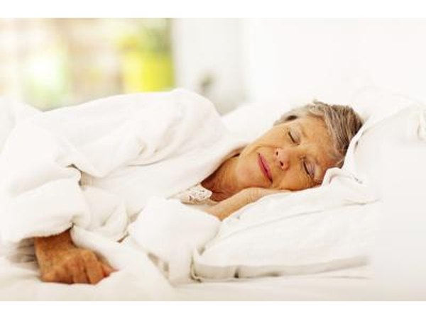 It is important to sleep with your neck properly elevated.