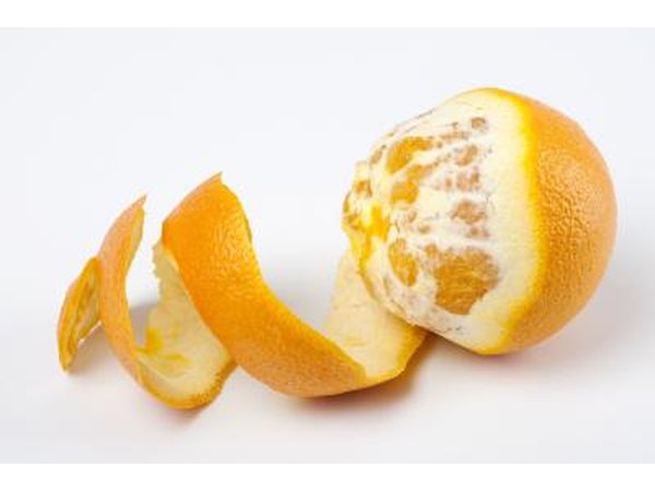 Orange peels will also repel flies.