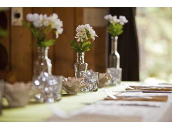 Reception dinner.