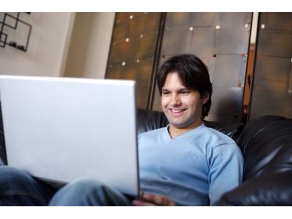 Man on laptop