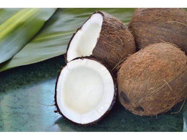 Allergic reactions to coconuts are rare but possible.