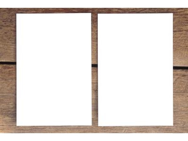 Blank canvas for poster