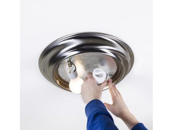 Fluorescent bulbs replacing tungsten bulbs