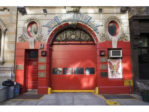 Fire station in New York.