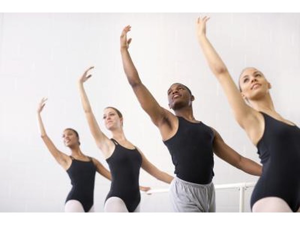 Ballet dancers.