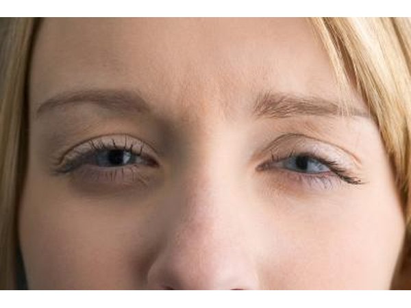 Blurred vision and dizziness may occur