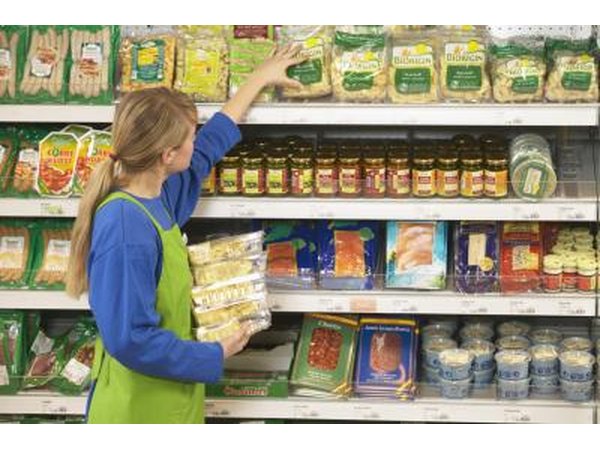 restocking shelves