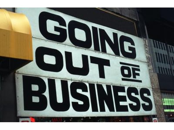 Bankruptcy is a concern.